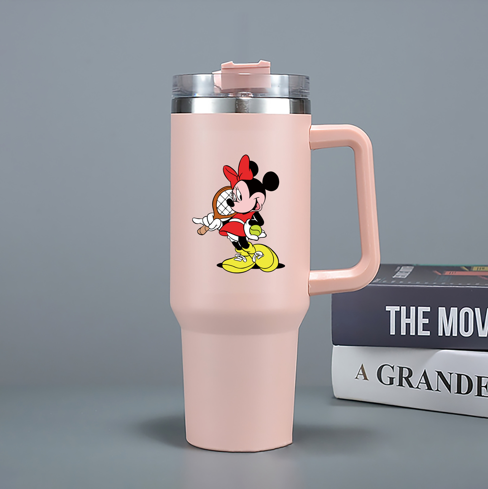 （画像用） ミッキーマウス Mickey Mouse 1200mL車用タンブラー（カラープリント）
